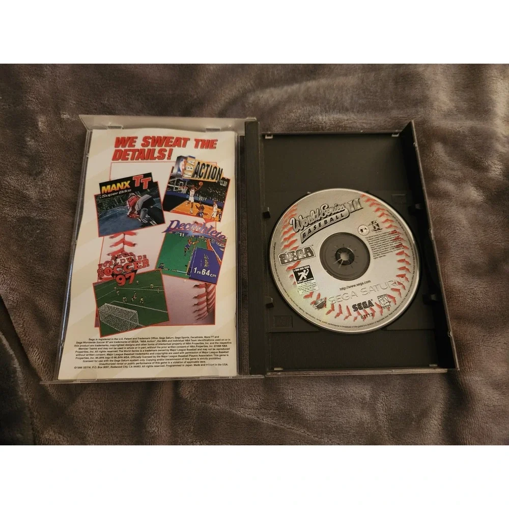 World Series Baseball II (Sega Saturn, 1996)